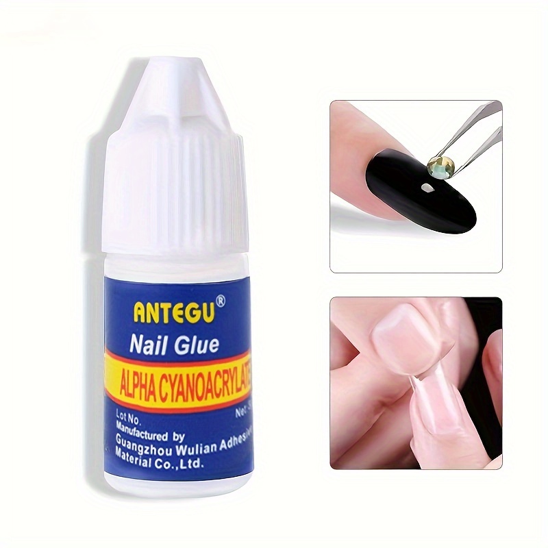 Nail Design Adhesive Super Sticky Rhinestone Glue, Nail Ornament Adhesive  Drill Glue, Non-flowing Glue For Nail Art DIY