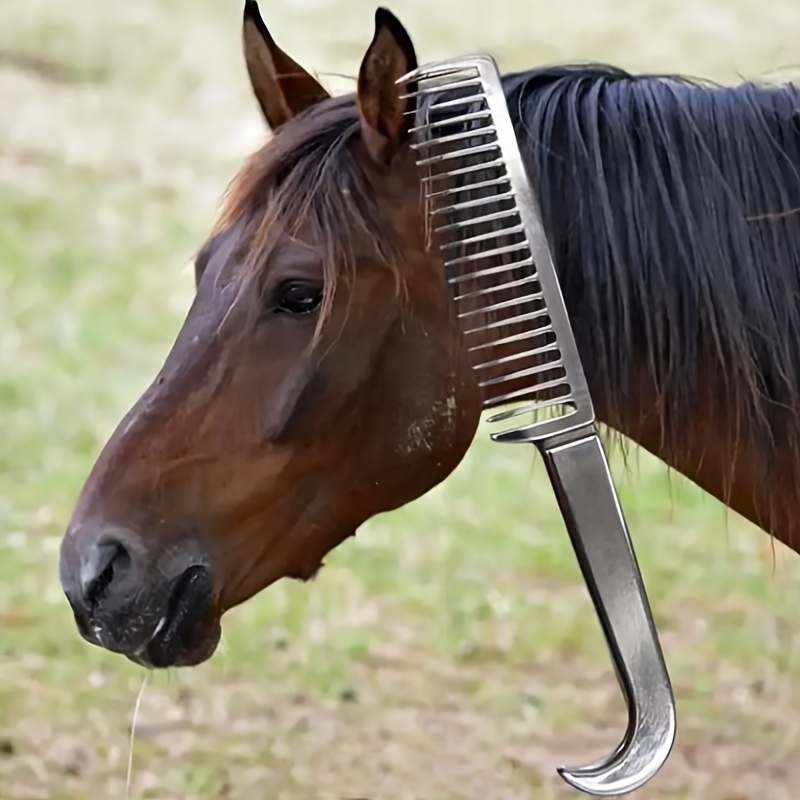 Metal Horse Comb Combing Horse Temples Horse Tails Prevent Temu