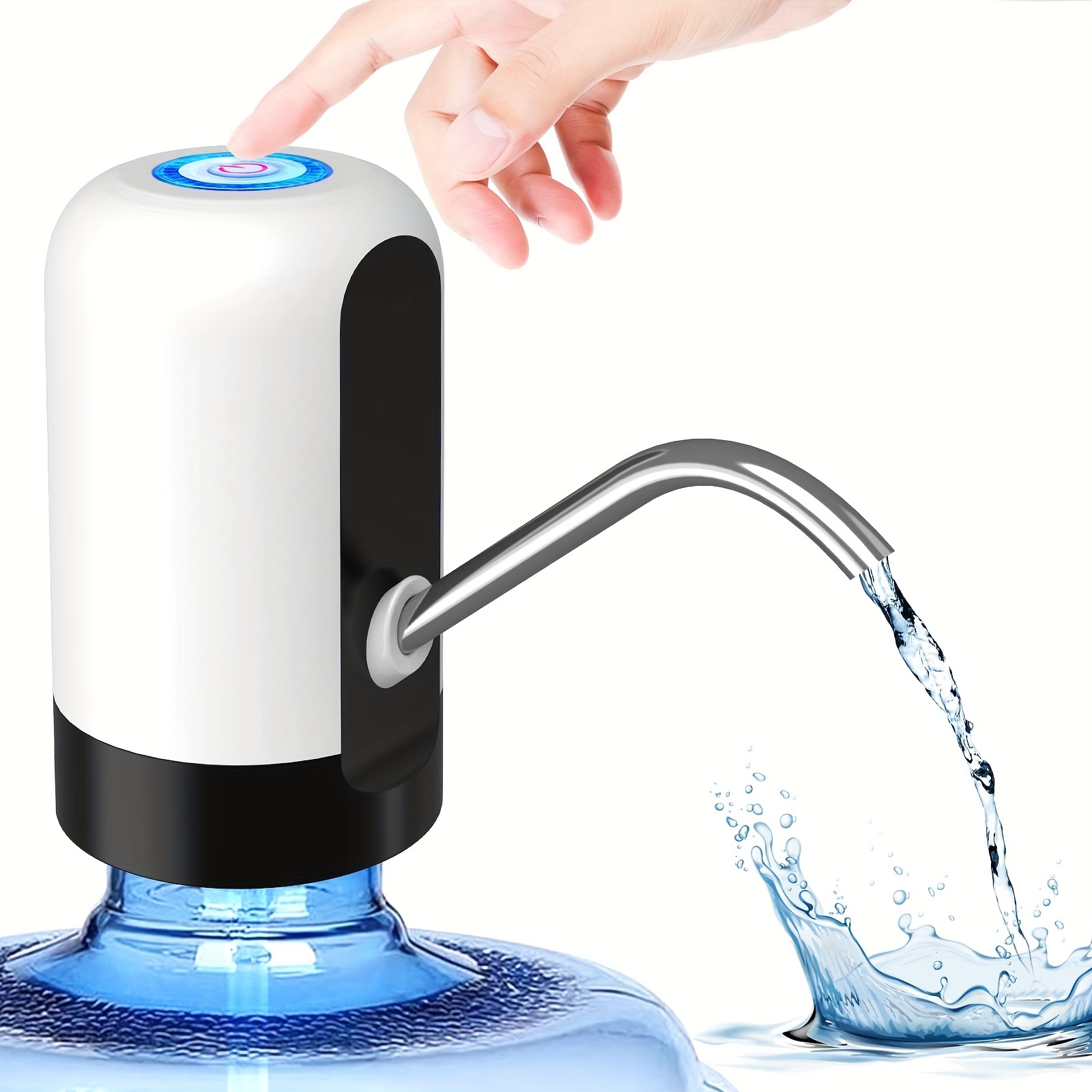 1pc Water Bottle Pump 18.93 L, Usb Charging Automatic Water Dispenser,  Portable Electric Drinking Water Pump With Rechargeable Batteries, For Home  Kitchen Office Camping, Shop The Latest Trends