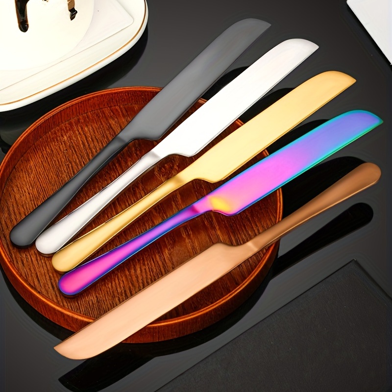 Creative Stainless Steel Cake Knife Set, Bread Cutting Knife