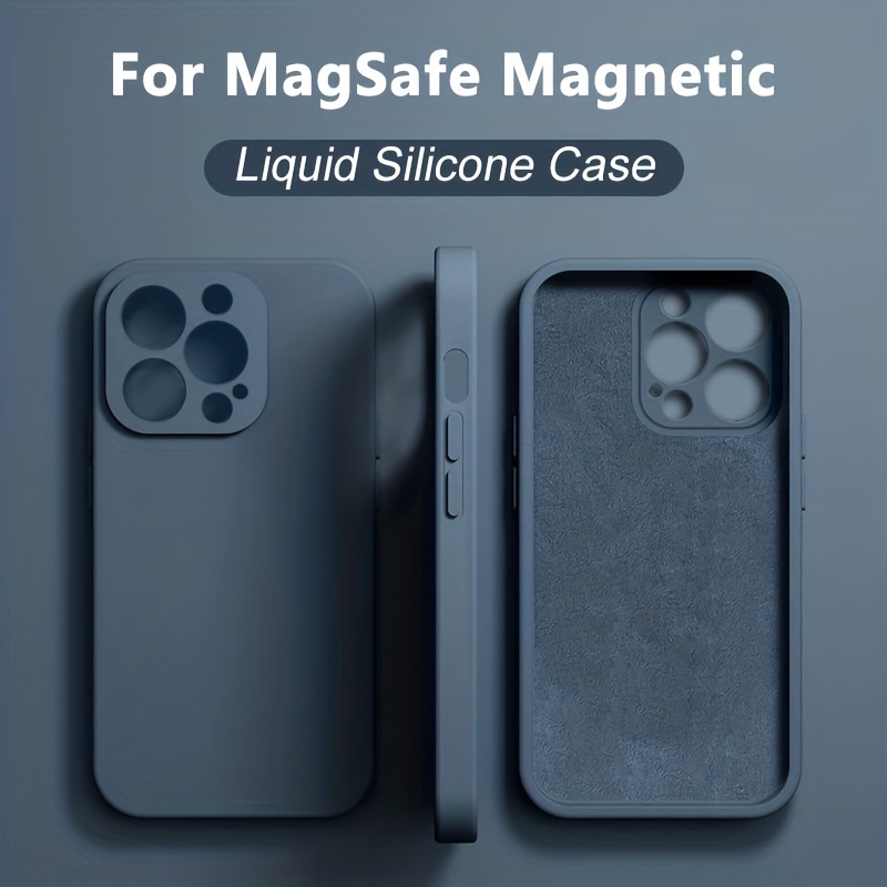 Funda Silicona Liquida con Magsafe para iPhone 13 Pro Max 34-Colores