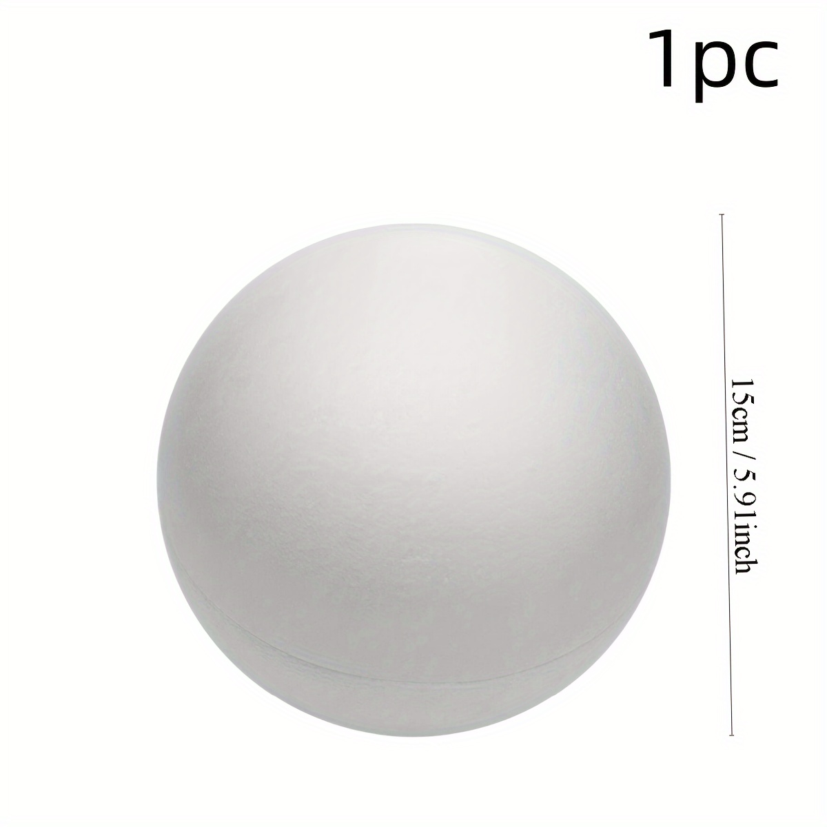 20pcs Large Polystyrene Balls, White Polystyrene Craft Balls, For Art,  Crafts, Home, Party Decoration (10cm/4in)