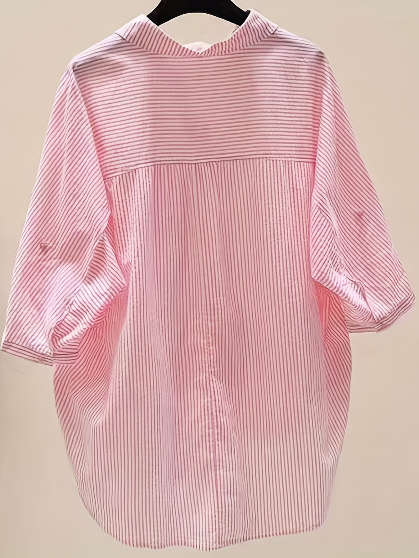 Pink Color 3/4 Sleeves Stylish Ladies Tops For Casual And Regular