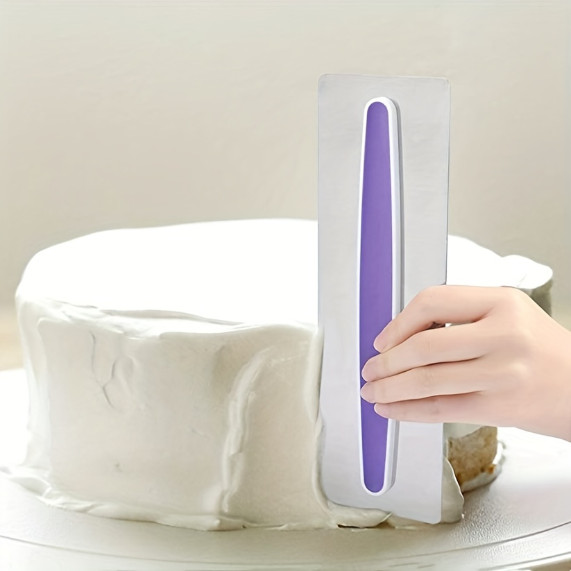 Cake Scraper Stainless Steel Icing Smoother