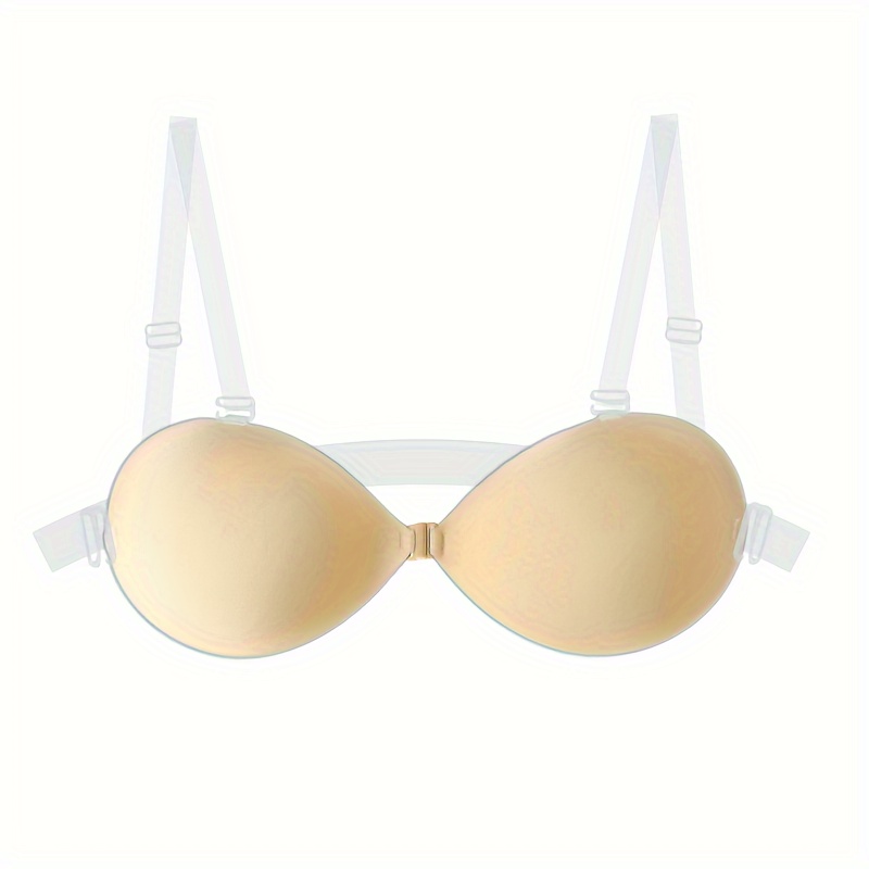 Thin Front Buckle Invisible Bra, Self-Adhesive Seamless Push Up Nipple  Pasties, Women's Lingerie & Underwear Accessories