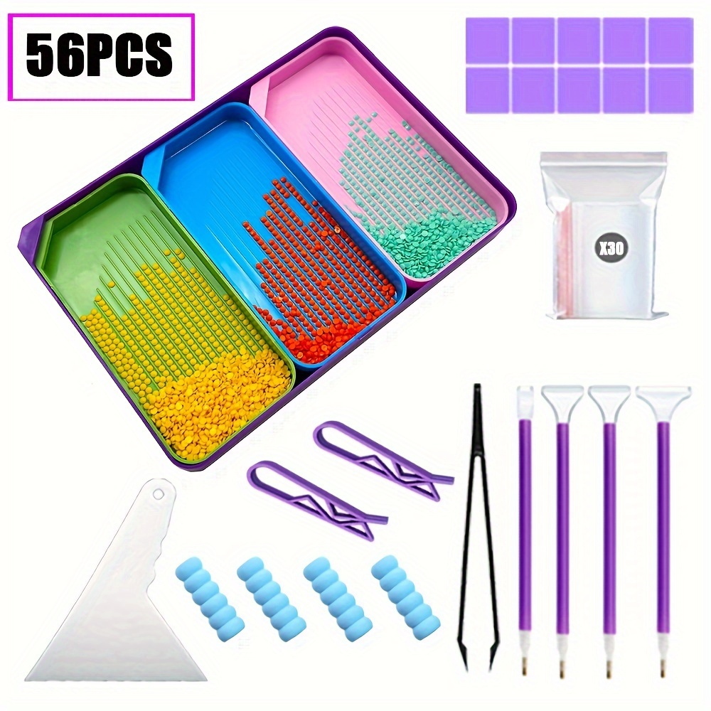 5d Diy Kit For Diamond Embroidery Accessories And Tools - Temu