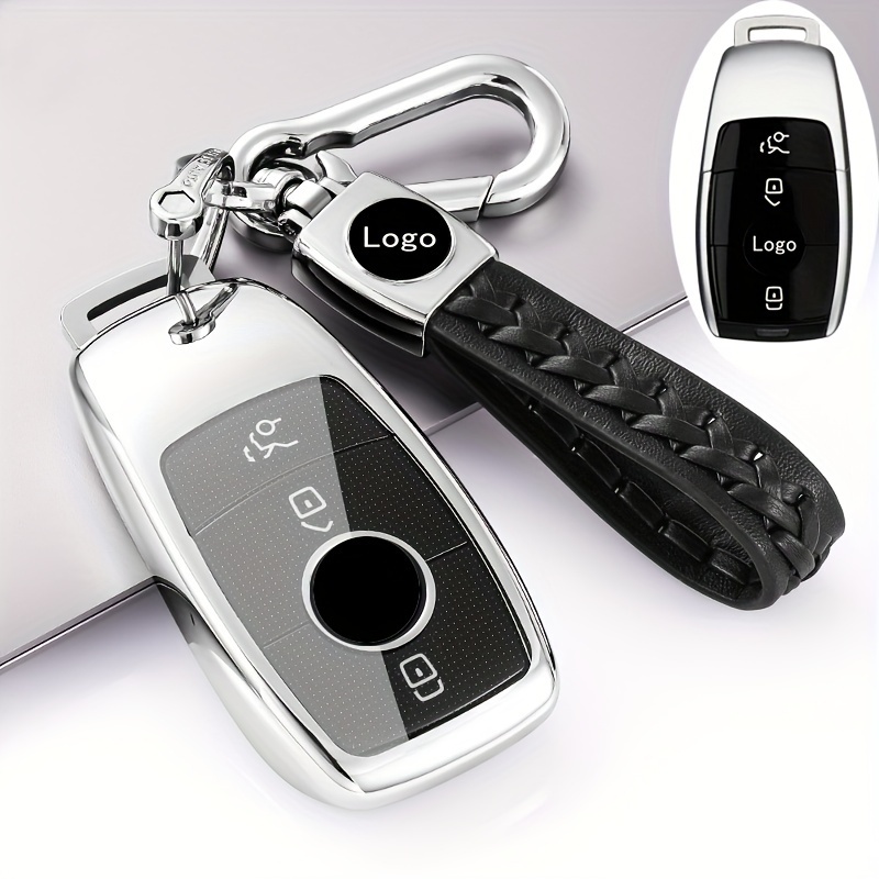 Housse de clé Mercedes - Housse de clé Chrome / TPU / Housse de protection  pour clé de