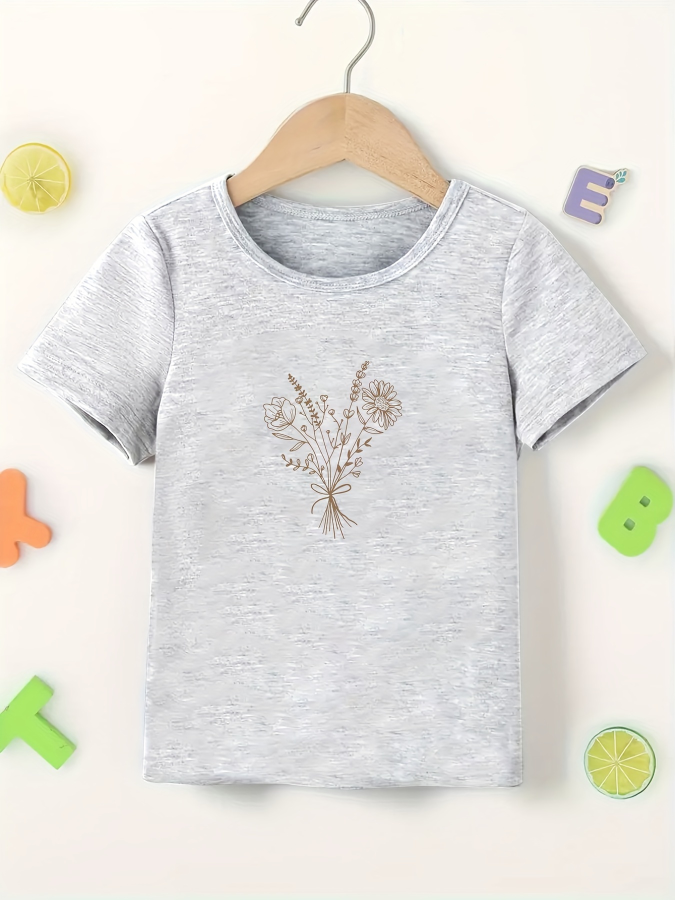 The Simple Flower T Shirt Design, Graphic by J.E Store · Creative