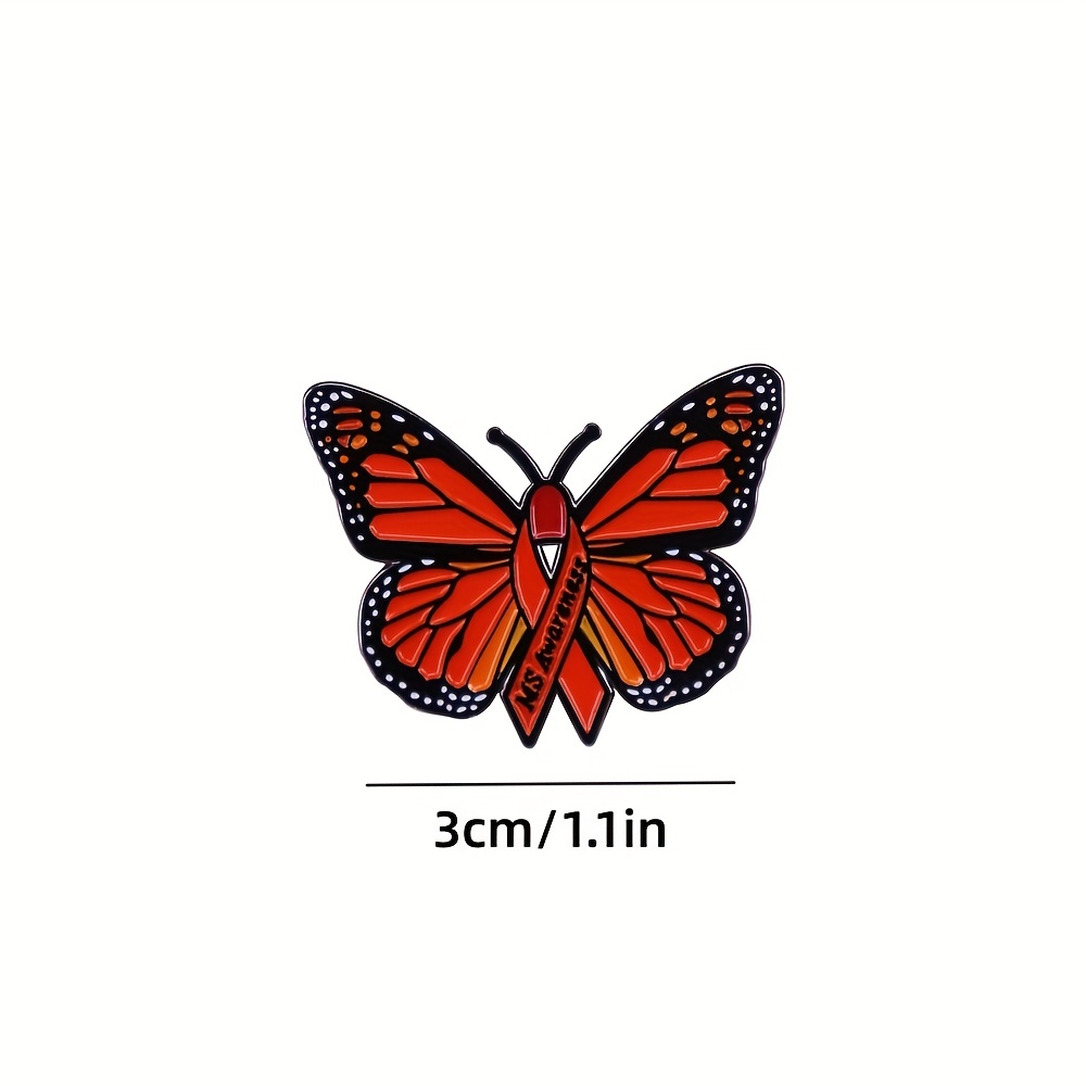 Red Butterfly Pin