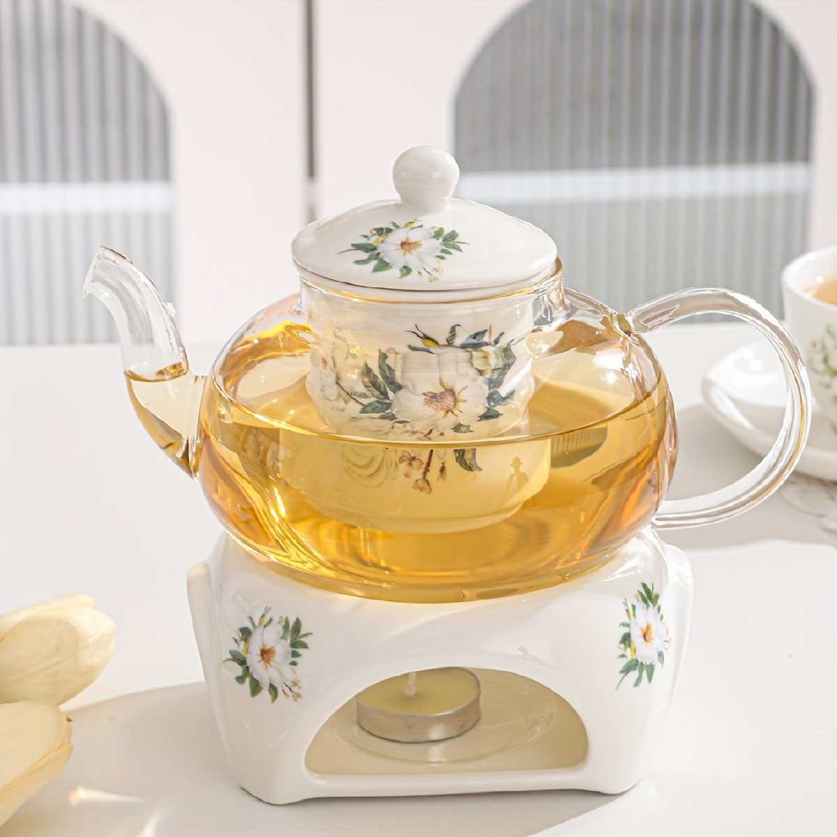 British Afternoon Tea Set With Warmer