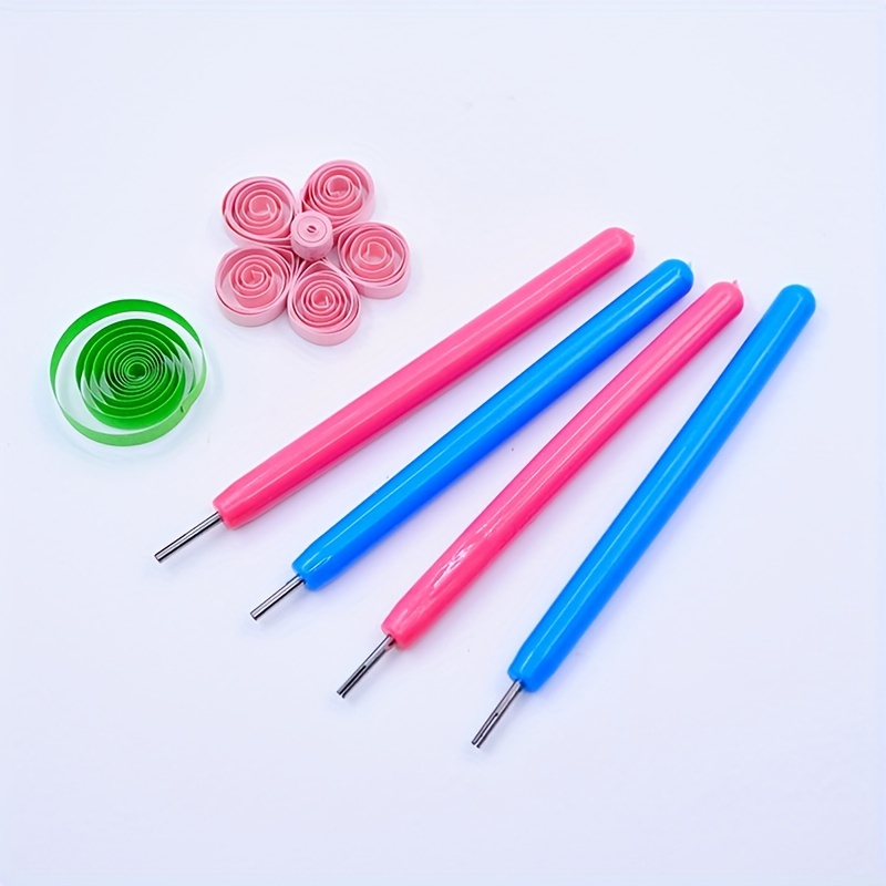 2 in 1 Quilling Slotted Tool Paper Rolling Electric Pen for