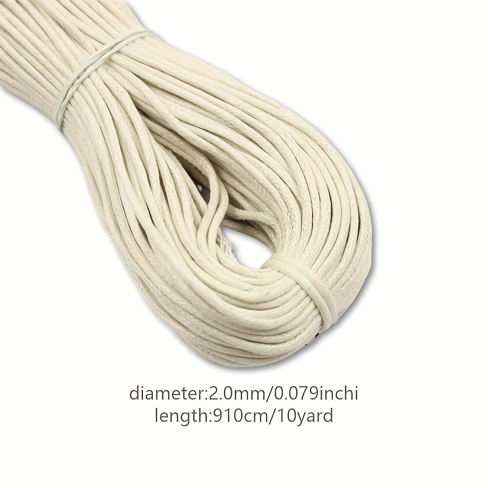 Hand Loomed Woven Cord, Cotton Rope