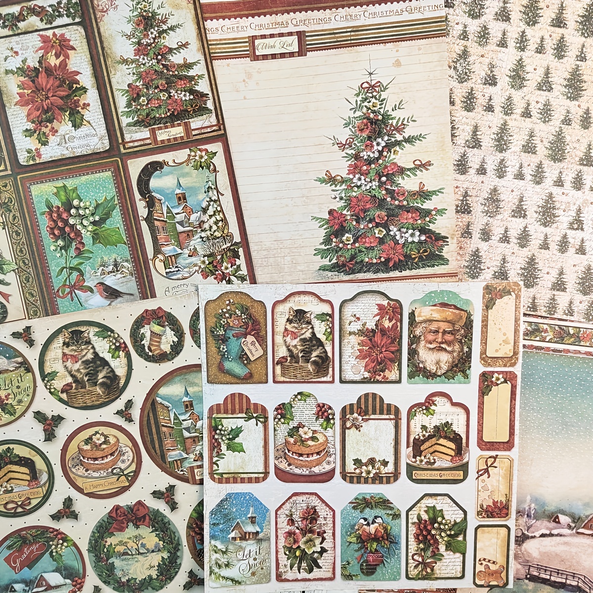 Classic Christmas Paper Pack 2