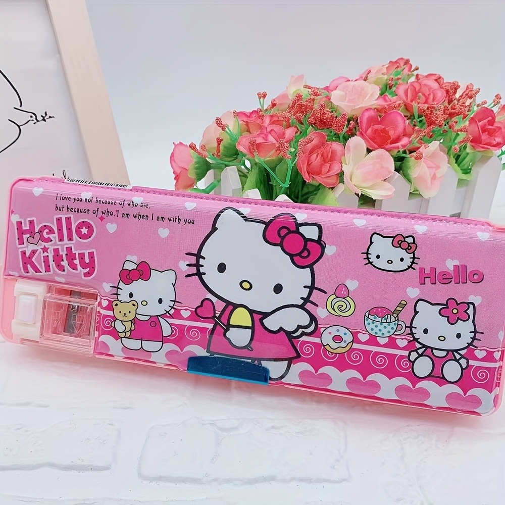 Hello Kitty Pencil Case Hot Sale Cute Pencil Case - Temu