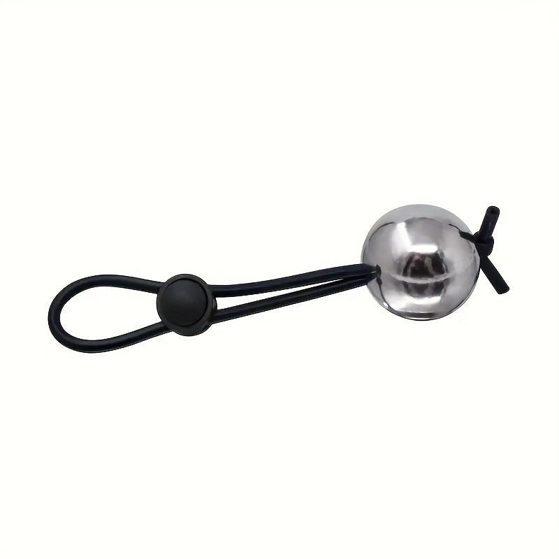 New Heavy Ball Stretcher Cockring Adjustable CBT Sex Toy Male