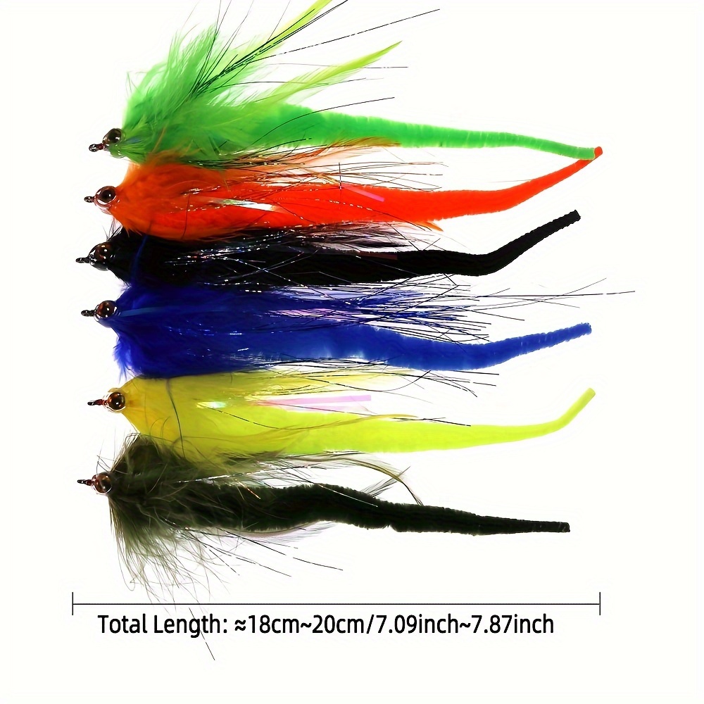 Ellllv 17cm/3.5g Big Game Saltwater Fishing Deceiver Fly Articulated  Grizzly Saddle Hackle Streamers Bass Pike Tarpon Lure Bait - AliExpress