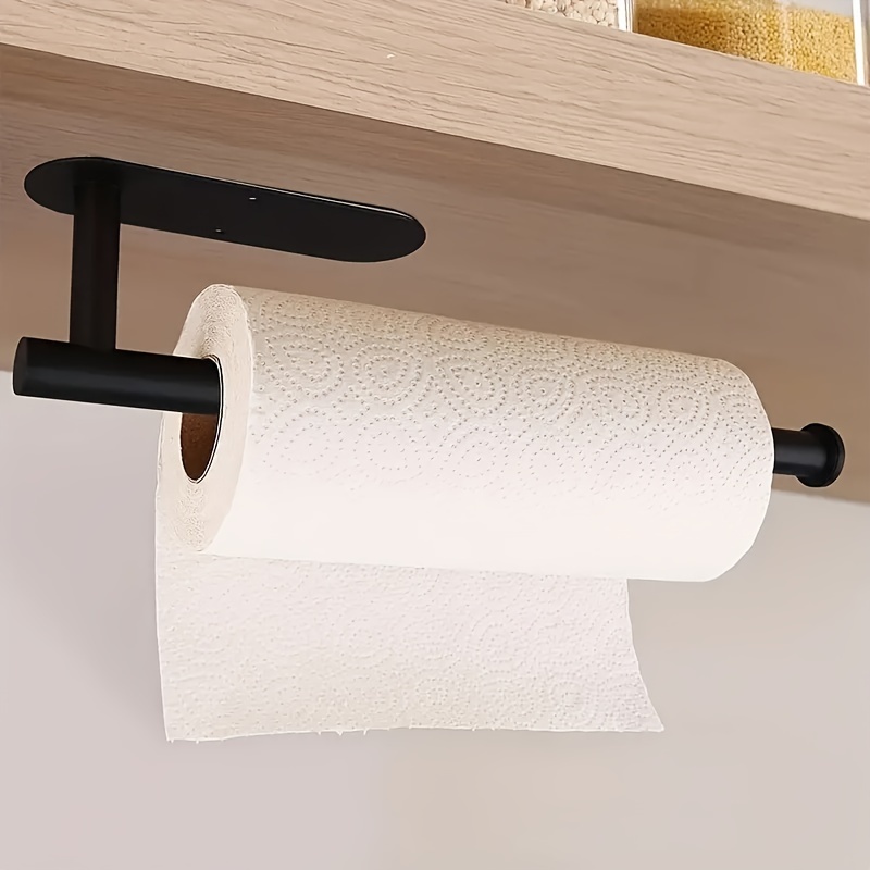 Paper Towel Holder, Paper Towel Holder For Countertop, Paper Towel Holder  Stand With Heavy Duty Base, Stainless Steel Paper Towel Holder, Kitchen  Standing Paper Towel Roll Holders, Home Organization Storage, Kitchen  Bathroom