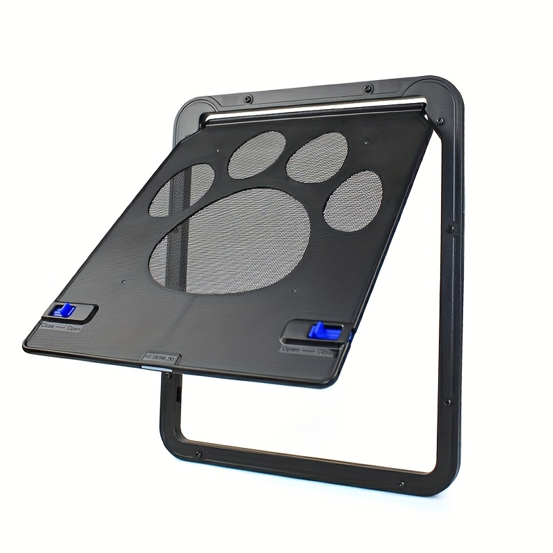 1pc Puertas Automáticas De Metal Para Mascotas Con - Temu