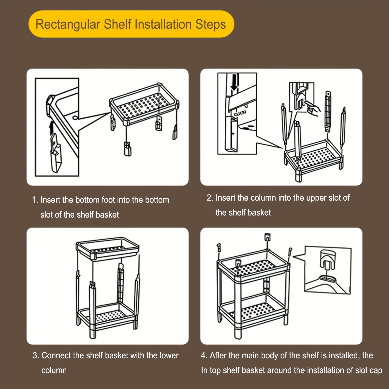 Slim And Stylish Bathroom Organizer With Movable Shelves And - Temu