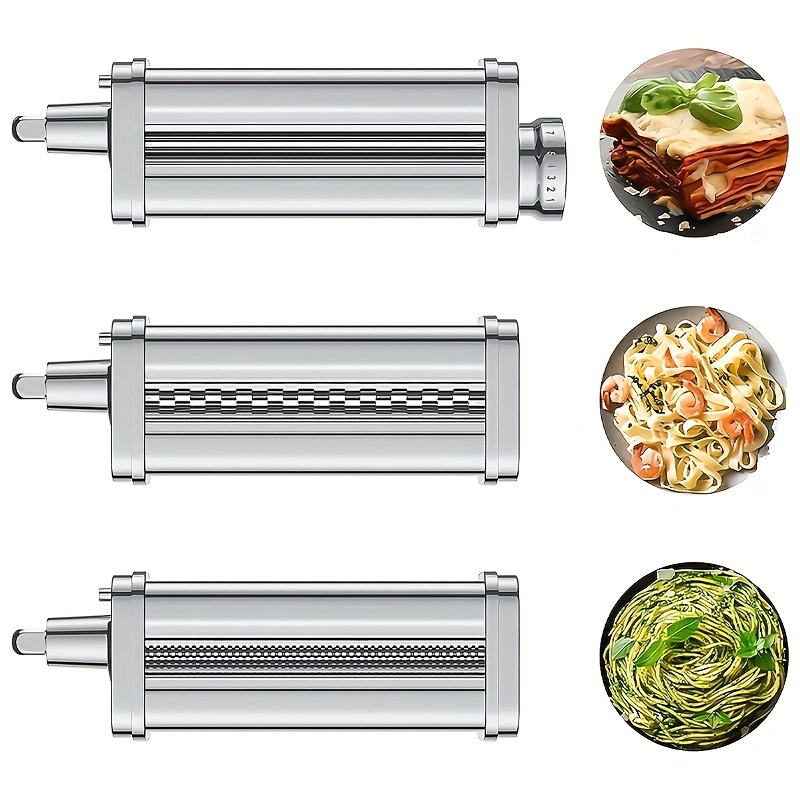 Stainless Steel Pasta Maker Attachments For All Kitchenaid - Temu