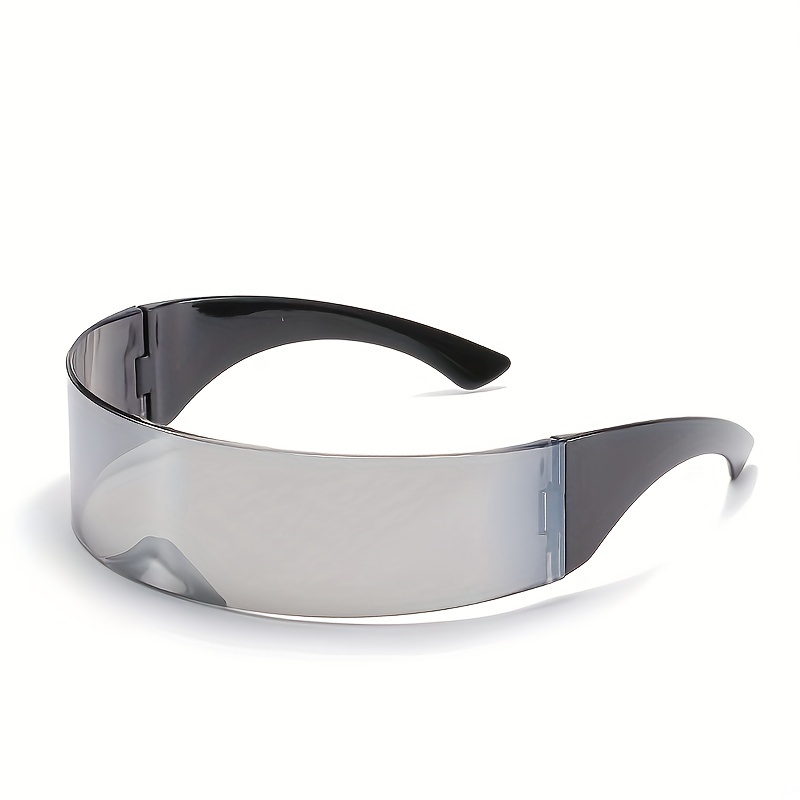 Y2K Wrap Around Sunglasses Futuristic Glasses UV400