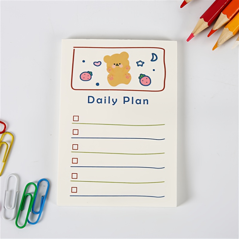 Heart small sticky notes memo notepad for planner