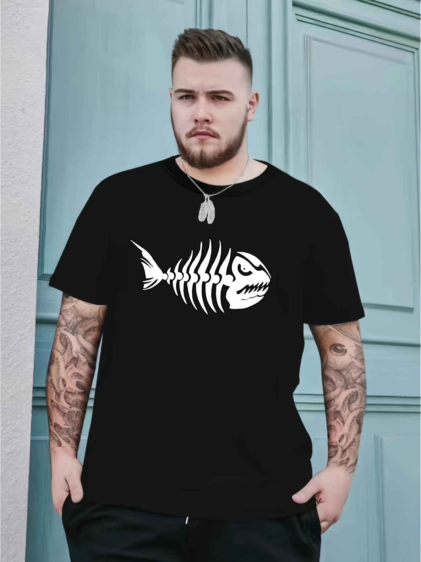 FASHION TSHIRTS Size: 5XL WEIRD FISH