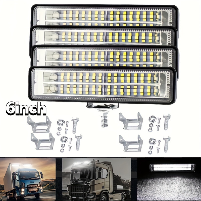 42 Curved Led Light Bar, Working Lights Trucks