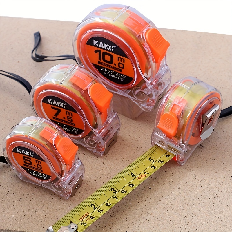 25FT Retractable Tape Double-sided Scale High Precision Flexible Measuring  Tape