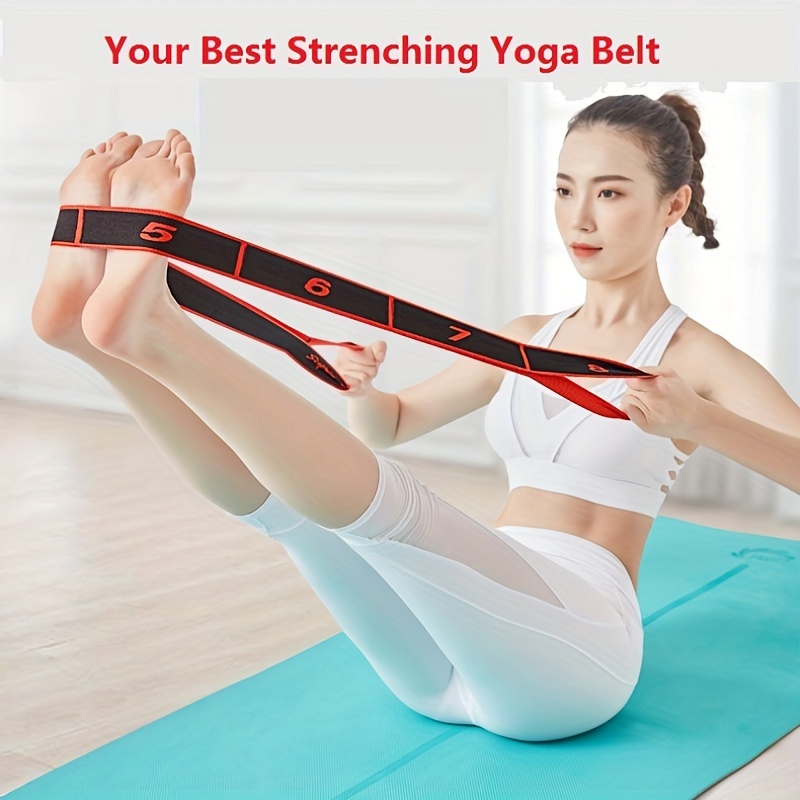 Yoga Stretch Belt Strap 7 Loop yoga belt stretching yoga belt