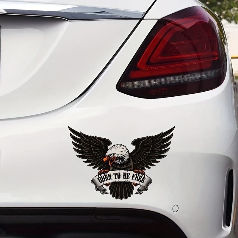 Personality Creative 3d Three dimensional Eagle Car Stickers - Temu