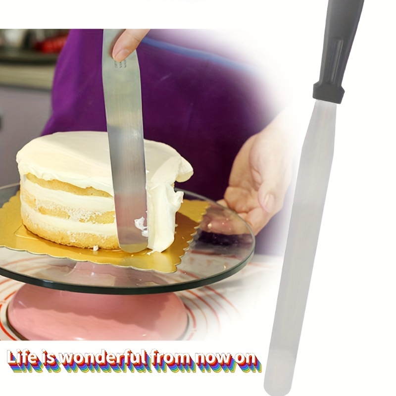 Cake Decorating Scraper Painting Knives Multipurpose - Temu