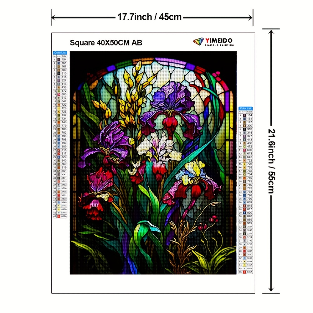 Glitter Butterfly Print Unframed DIY Diamond Painting, Colorful Modern PMMA  DIY Diamond Painting Set For Household