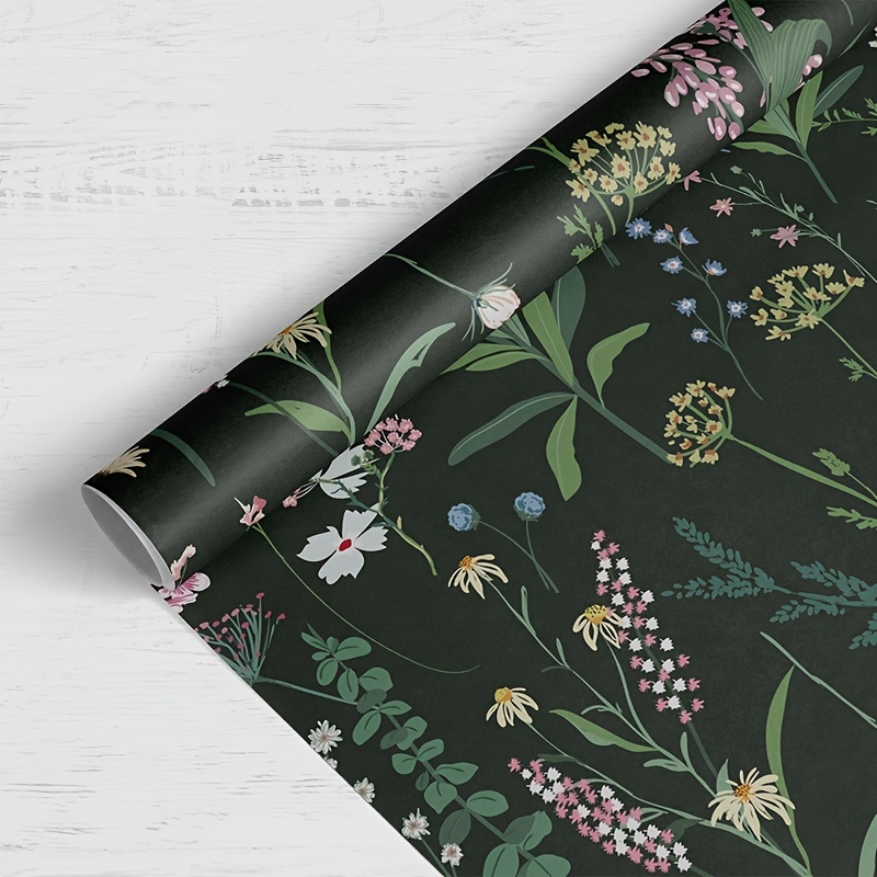 Midnight Green Fabric, Wallpaper and Home Decor