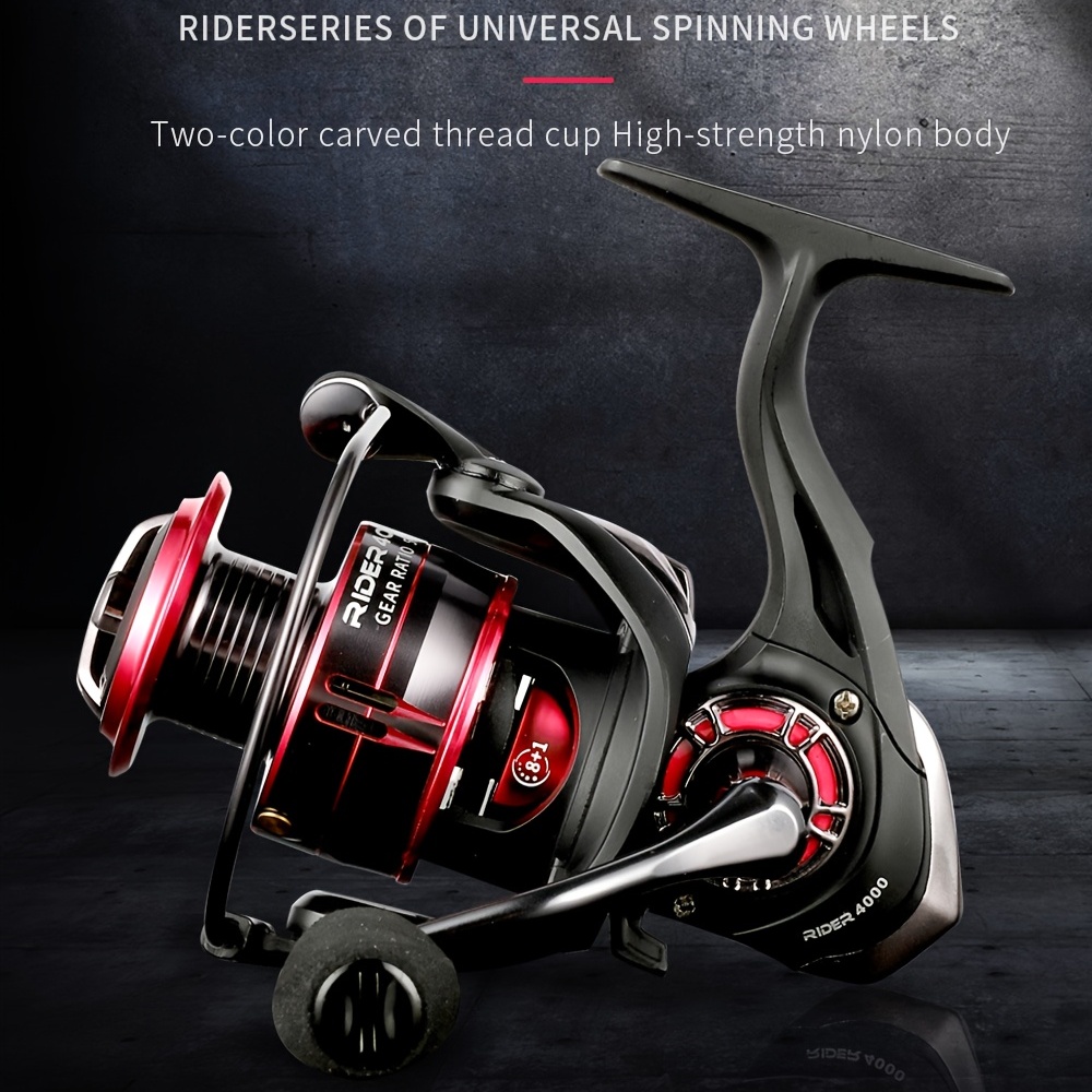 Rider Series 5.2:1 Gear Ratio Spinning Reel Max - Temu
