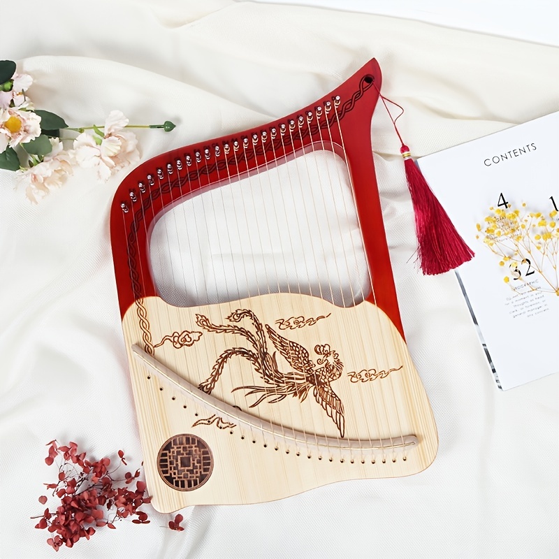 Learn To Play Music Easily With The Lyre 24 string Beginner - Temu