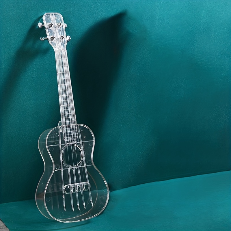 23 透明なウクレレ: この美しい楽器で音楽を楽しもう! イード・アル＝アドハー・ムバラク - Temu Japan