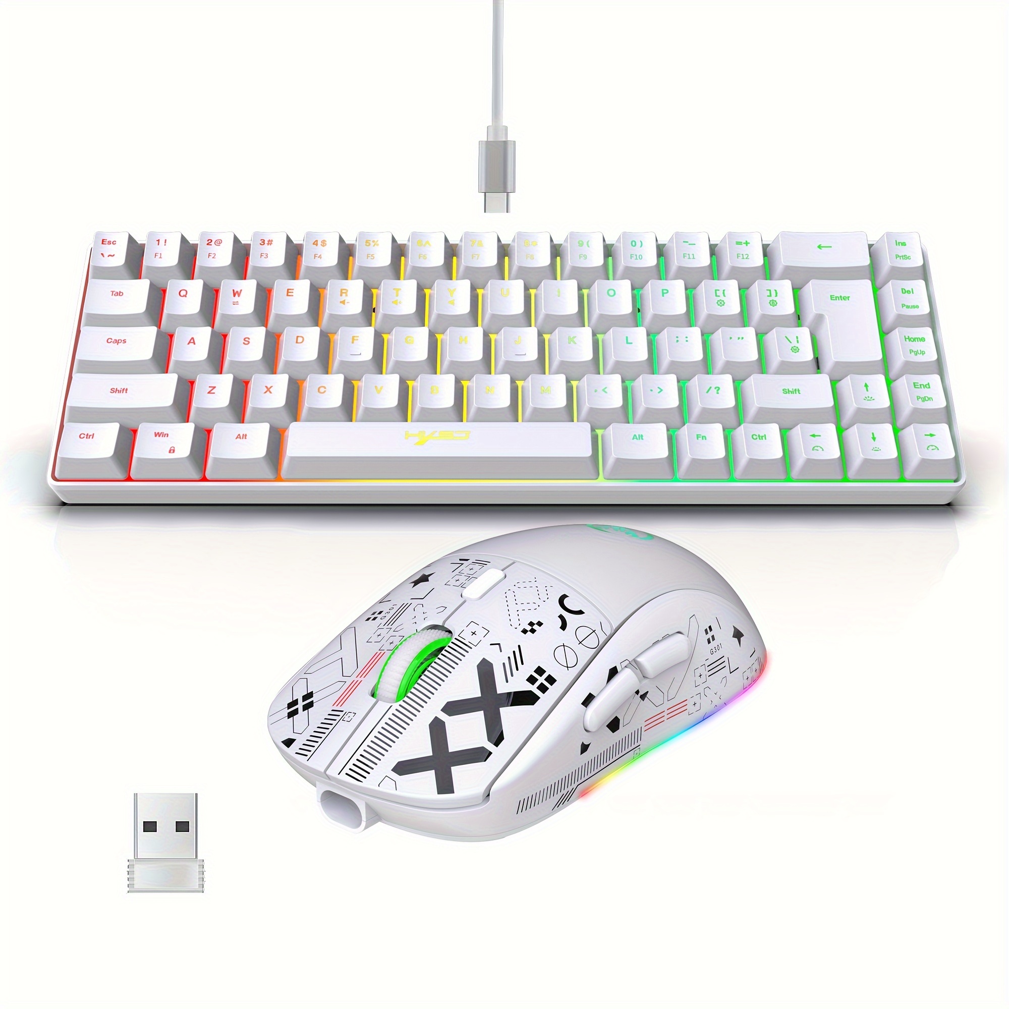 Mofii Keyboard Mouse Sets Excellent Color Matching Wireless - Temu