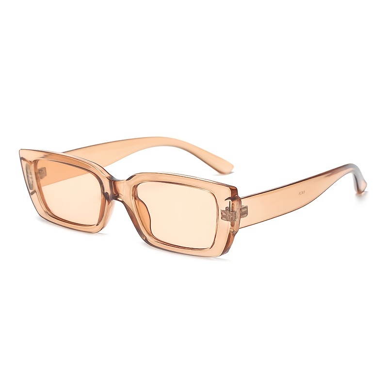 Vintage Rectangular Sunglasses Women's Shades Eyeglasses