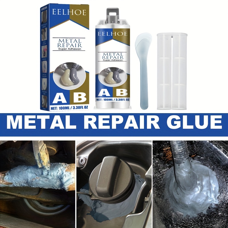 Strong Metal Repair Glue Ab Metal Strength Iron Bonding Heat - Temu
