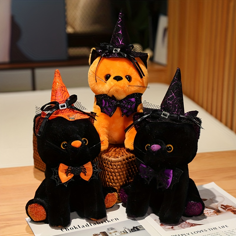 Adorable Plush Black Cat Stuffed Toy Perfect Birthday Gift - Temu