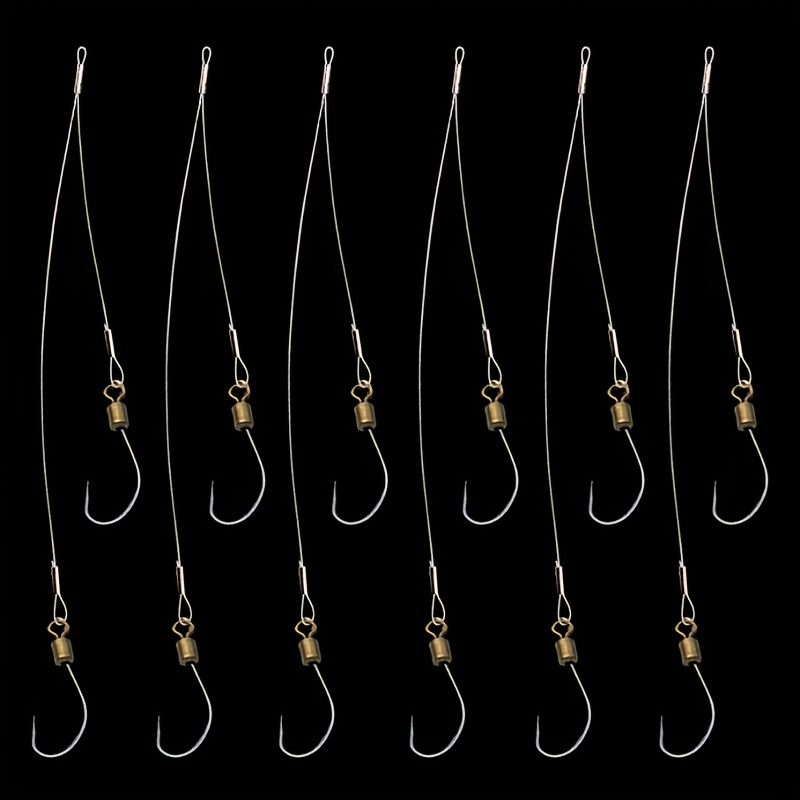 Luminous Gold plated Bionic String Hooks 6 Small Hooks - Temu