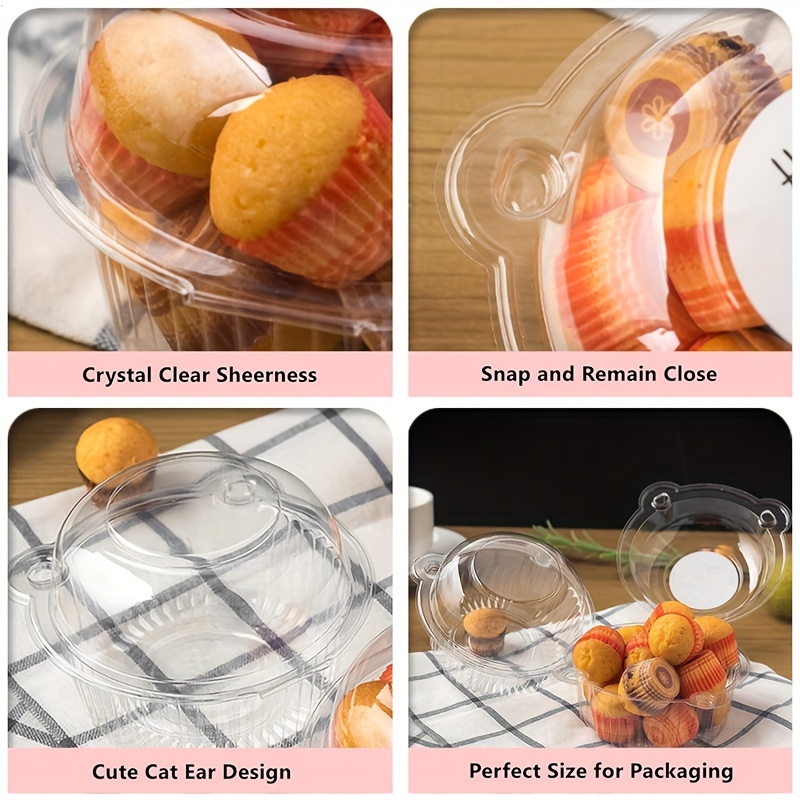There are more options here Disposable Plastic Cake Containers
