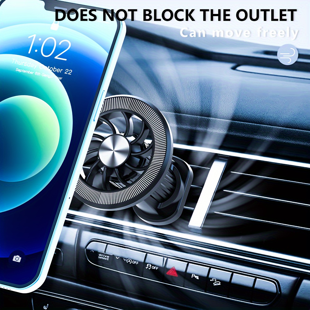 Handy-Halterung Handy-Halter für Auto KFZ mit Magnet und Magnetischer  Metallplatte für iPhone XS MAX/