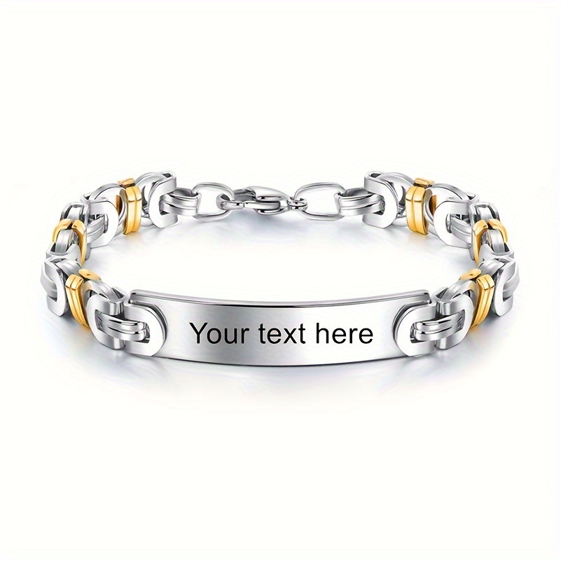 Nome Personalizzato Data Bracciale Personalizzato Da Donna - Temu Italy