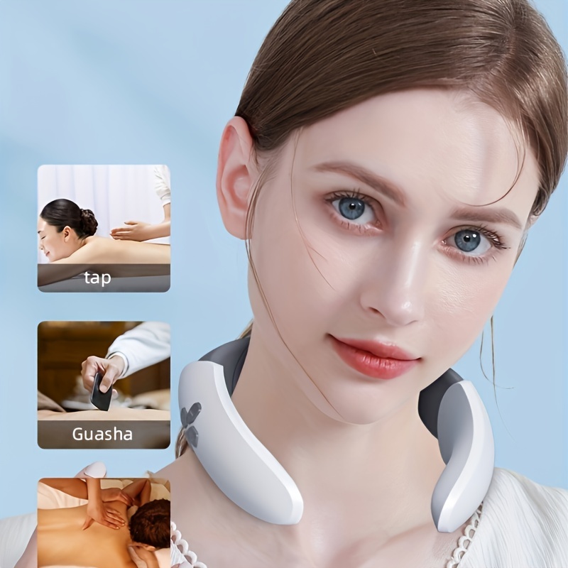 Intelligent Pulse Cervical Spine Massager With Constant Temperature And Hot  Compress, Home Neck Massage Device For Head And Neck, Gift For Men And  Women - Temu