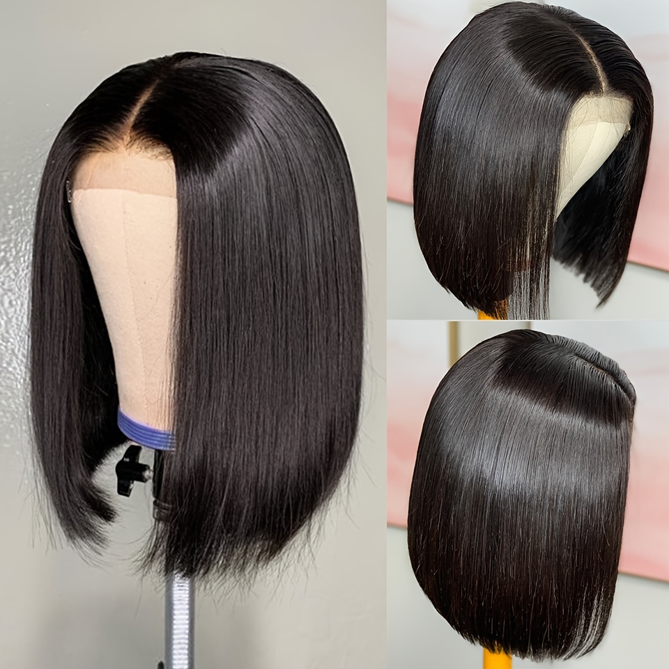 Deep Wave 4x4 Lace Closure Wig 180% Density Wear Go Wigs New - Temu United  Arab Emirates
