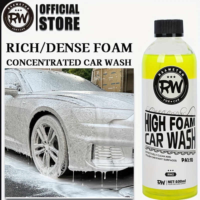 Wizards Car Wash - Super Concentrated Car Wash Soap - No Salt