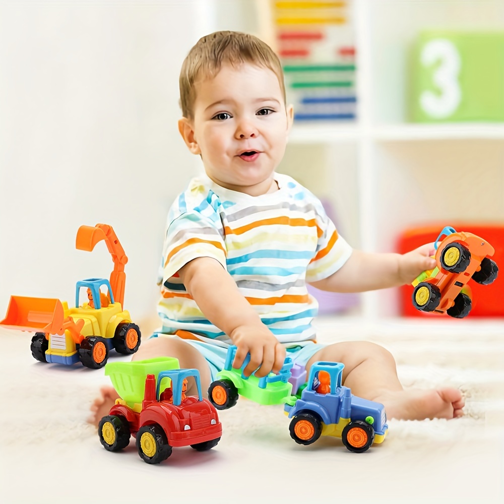 Kaufe Kleinkindspielzeug für Jungen im Alter von 4 bis 5 Jahren,  ferngesteuerte LKWs für 3 bis 4 Jahre alte Kinder, Geburtstagsgeschenke,  Spielzeugautos im Vorschulalter, RWD-Maßstab 1/43