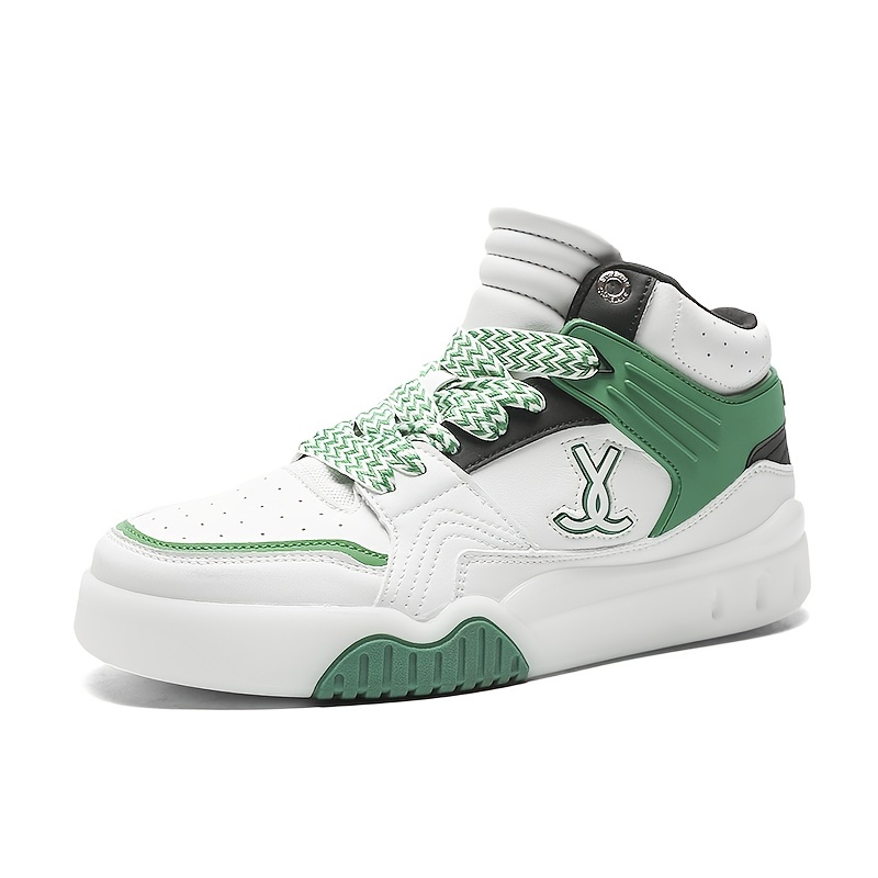 PHILIPP PLEIN, Green Men's Sneakers